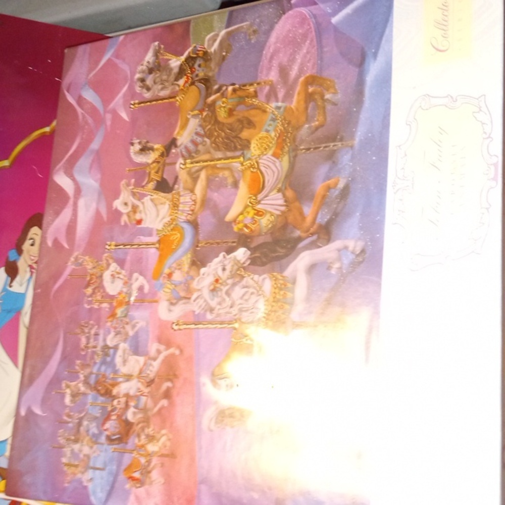 1,000 piece carousel horse puzzle from 1991 by Hallmark
